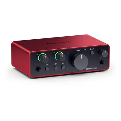 Externí zvuková karta Focusrite Scarlett Solo 4th Gen