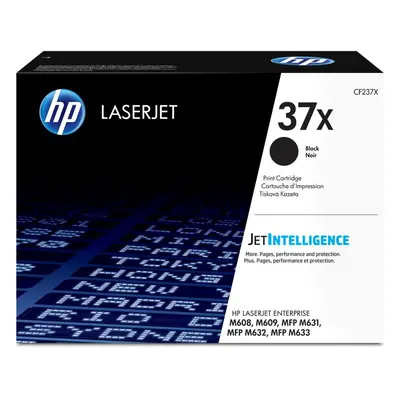 HP 37X High Yield černá LaserJet Cartridge, CF237X