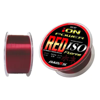 AWA-S Vlasec Ion Power Red ISO Fluorine 300m 0,181mm 4,5kg