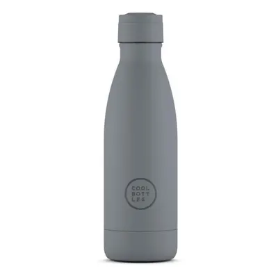 Cool Bottles nerezová termolahev Pastel Grey třívrstvá 350 ml