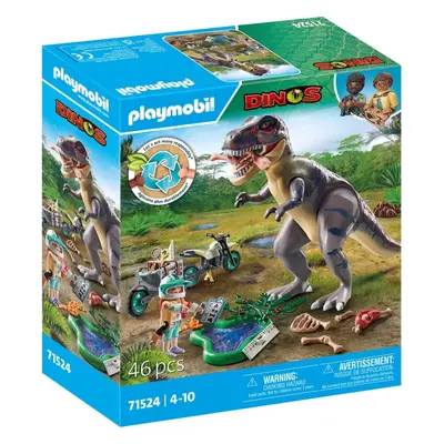 Set figurek a příslušenství Playmobil 71524 Hledání stop T-Rexe