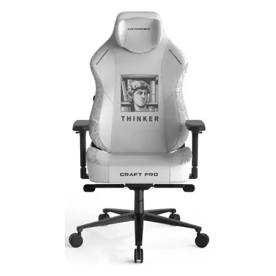 herní židle DXRacer CRAFT THINKER bílá