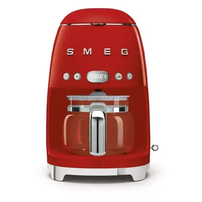 Překapávač SMEG 50's Retro Style 1,4l 10 cup červený