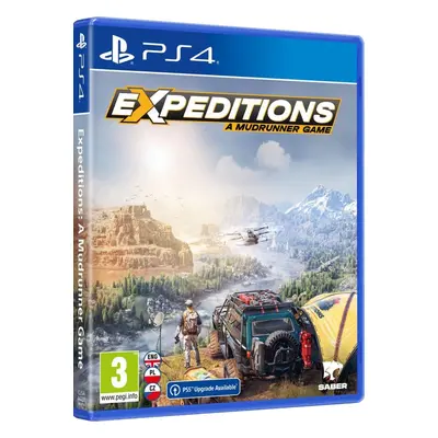 Hra na konzoli Expeditions: A MudRunner Game - PS4