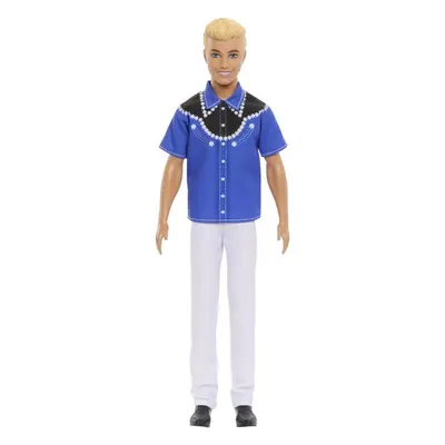 Barbie model Ken kovbojský obleček, Mattel HRH25