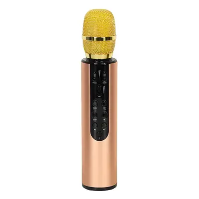 KIK KX3382 Karaoke bluetooth mikrofon, 2000 mAh zlatý