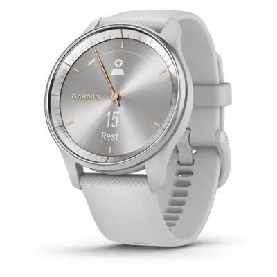 Chytré hodinky Garmin Vívomove Trend Silver/Mist Grey