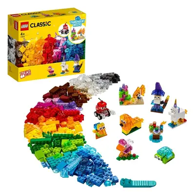 LEGO stavebnice LEGO® Classic 11013 Průhledné kreativní kostky