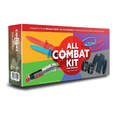 Příslušenství k ovladači All Combat Kit - sada příslušenství pro Nintendo Switch