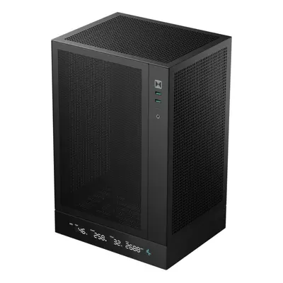 DEEPCOOL skříň CH170 Digital / vertikální miniITX / 2xUSB 3.0 / USB-C / černá