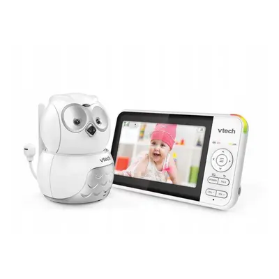 Dětská chůvička VTech BM5550-OWL, dětská video chůvička Sova s displejem 5" a otočnou kamerou