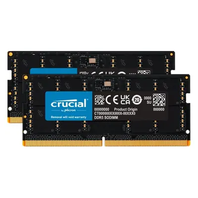 SO-DIMM 64GB DDR5 4800MHz Crucial (2x32GB)