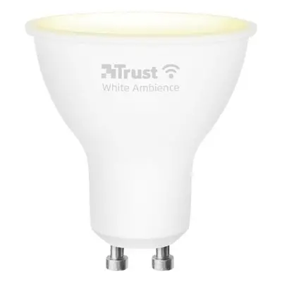 LED žárovka Trust Smart WiFi LED white ambience spot GU10 - bílá