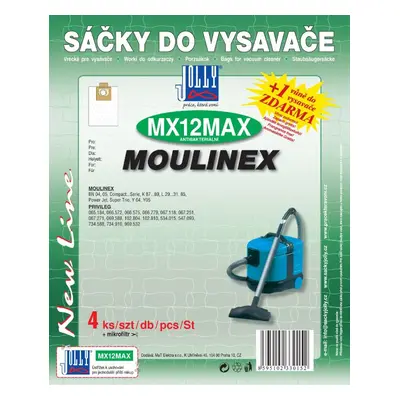 Sáčky do vysavače Sáčky do vysavače MX12 MAX - textilní