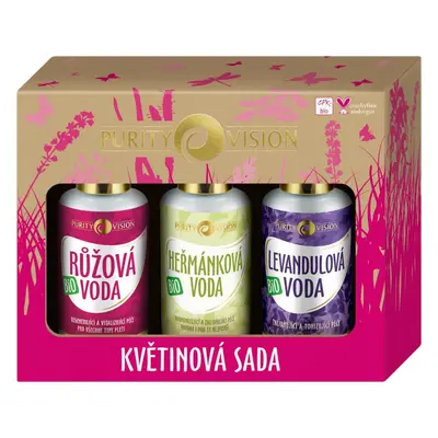 Dárková kosmetická sada PURITY VISION Květinová sada