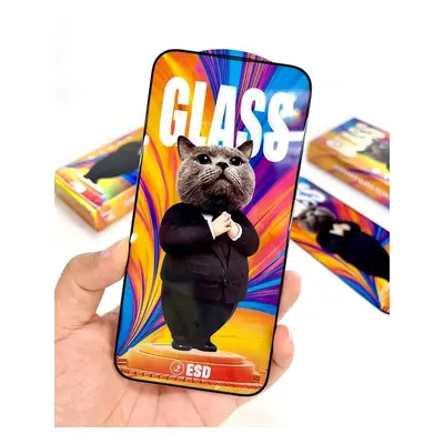 3D Ochranné tvrzené sklo na Samsung Galaxy F41 - Mr. Cat ESD