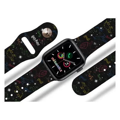 Apple watch řemínek Harry Potter - Souhvězdí kolejí 2 Rozměr: 42/44/45/49mm