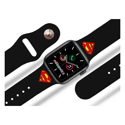 Batman Apple watch řemínek Superman - Logo Rozměr: 38/40/41mm, barva pásku: černá