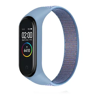 Náhradní náramek Mi band 3/4/5/6/7 SportNylon Barva: Modro-Oranžová, Pro Přístroj: Xiaomi Mi ban