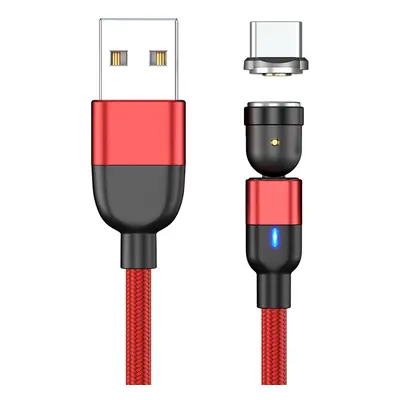 Kryt Magnetický nabíjecí kabel 3v1 (USB-C + Lightning + Micro USB) Barevná varianta: Červená