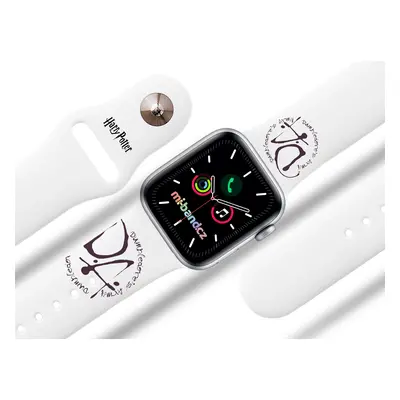 Apple watch řemínek Harry Potter - Brumbálova armáda Rozměr: 42/44/45/49mm, barva pásku: bílá