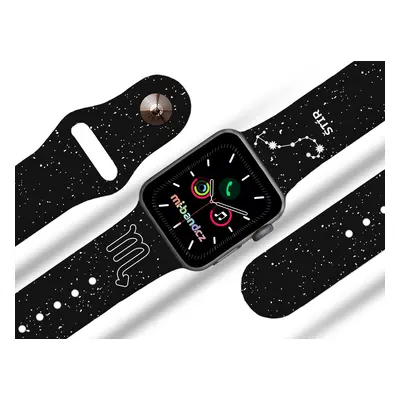 Mi-band.cz Apple watch řemínek 42/44/45 Znamení zvěrokruhu Rozměr: 42/44/45/49mm, znamení: štír