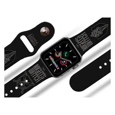 Game of Thrones Apple watch řemínek GOT 11 - Noční hlídka Rozměr: 38/40/41mm