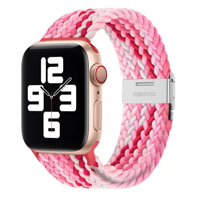 Pletený řemínek pro Apple Watch 38/40/41/42(S10)mm Barevná varianta: Odstíny růžové