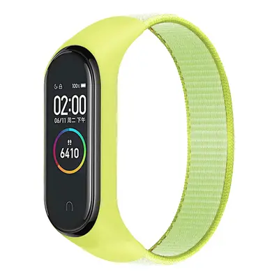 Náhradní náramek Mi band 3/4/5/6/7 SportNylon Barva: Jablečně Zelená, Pro Přístroj: Xiaomi Mi ba