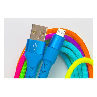 Micro USB Kabel 3M Barevný