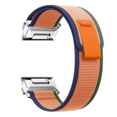 Nylonový řemínek se stahovacím poutkem 26mm Barevná varianta: Zeleno-modro-oranžový