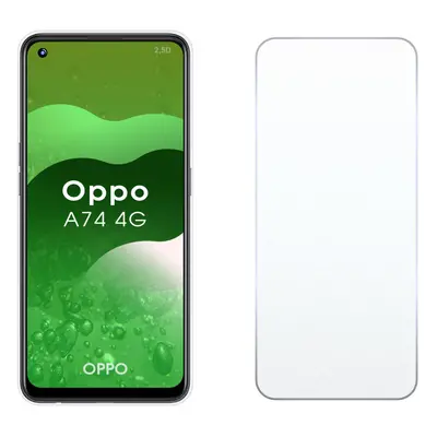 2.5D Ochranné tvrzené sklo na Oppo A74 4G