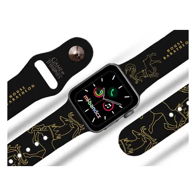 Game of Thrones Apple watch řemínek GOT 8 - rod baratheonů Rozměr: 42/44/45/49mm