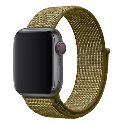 Nylonový řemínek pro Apple Watch 42/44/45/46/49mm Barevná varianta: Armádně Zelená