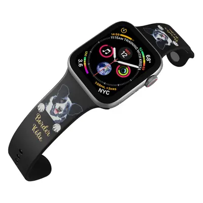 Apple watch řemínek Border kolie Rozměr: 42/44/45/49mm, barva pásku: černá