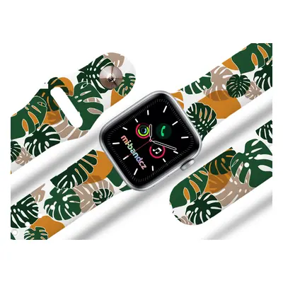 Mi-band.cz Apple watch řemínek Monstera Rozměr: 42/44/45/49mm