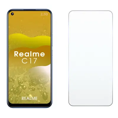 2.5D Ochranné tvrzené sklo na Realme C17