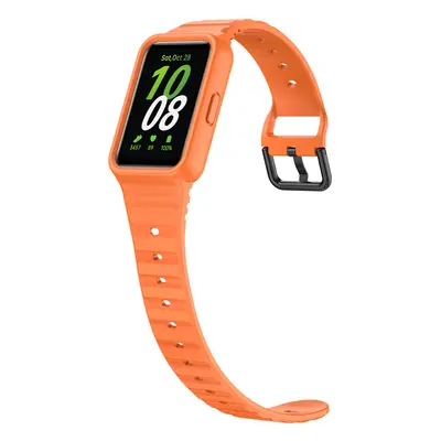 Náhradní řemínek 2v1 pro Samsung Galaxy Fit 3 Barva náramku: Oranžová