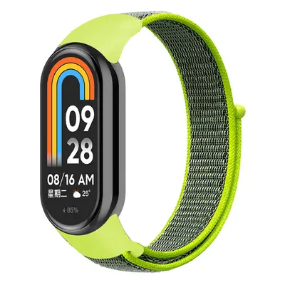 Náhradní náramek SportNylon Mi band 8/9 Barva: Jablečno-Šedá, Pro Přístroj: Xiaomi Mi Band 8/9