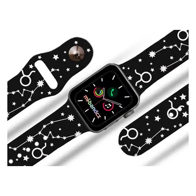 Mi-band.cz Apple watch řemínek 42/44/45 Znamení zvěrokruhu 2 Rozměr: 42/44/45/49mm, znamení: býk