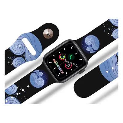 Mi-band.cz Apple watch řemínek Vzduch Barva: Černá, Rozměr: 38/40/41mm MIBANDCZX02856