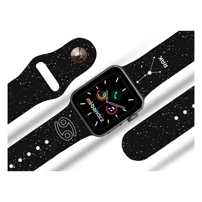 Mi-band.cz Apple watch řemínek 42/44/45 Znamení zvěrokruhu Rozměr: 42/44/45/49mm, znamení: rak