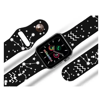 Mi-band.cz Apple watch řemínek 38/40/41 Znamení zvěrokruhu 2 Rozměr: 38/40/41mm, znamení: vodnář