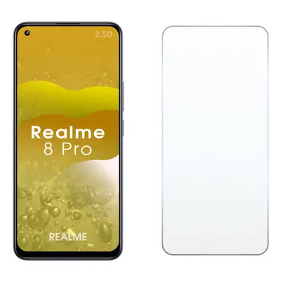 2.5D Ochranné tvrzené sklo na Realme 8 Pro