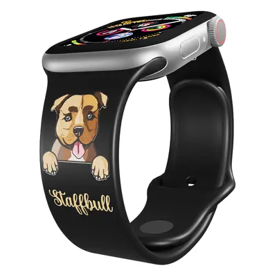 Apple watch řemínek Staffbull Rozměr: 38/40/41mm, barva pásku: černá