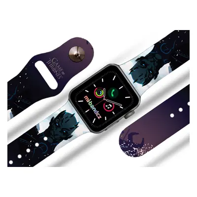 Game of Thrones Apple watch řemínek GOT 14 - Noční král Rozměr: 38/40/41mm