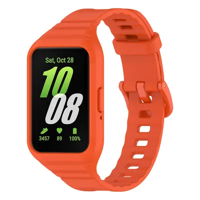 Řemínek s pouzdrem pro Samsung Galaxy Fit 3 Barva náramku: Oranžová