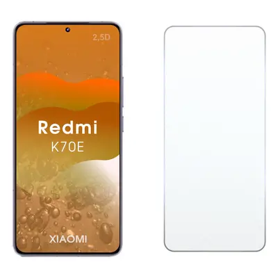 2.5D Ochranné tvrzené sklo na Xiaomi Redmi K70E