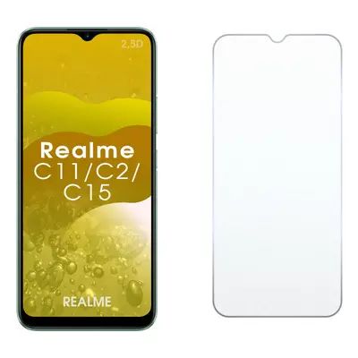 2.5D Ochranné tvrzené sklo na Realme C11/C2/C15