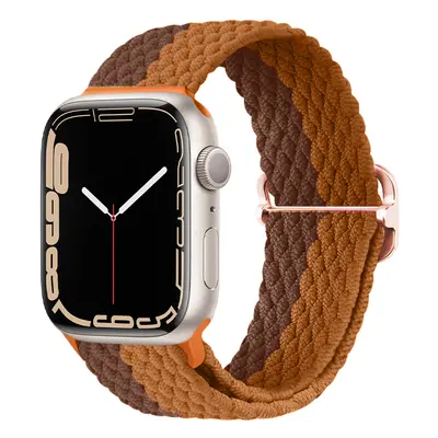 Pletený řemínek se sponou pro Apple Watch 42/44/45/46/49mm Barevná varianta: Odstíny hnědé